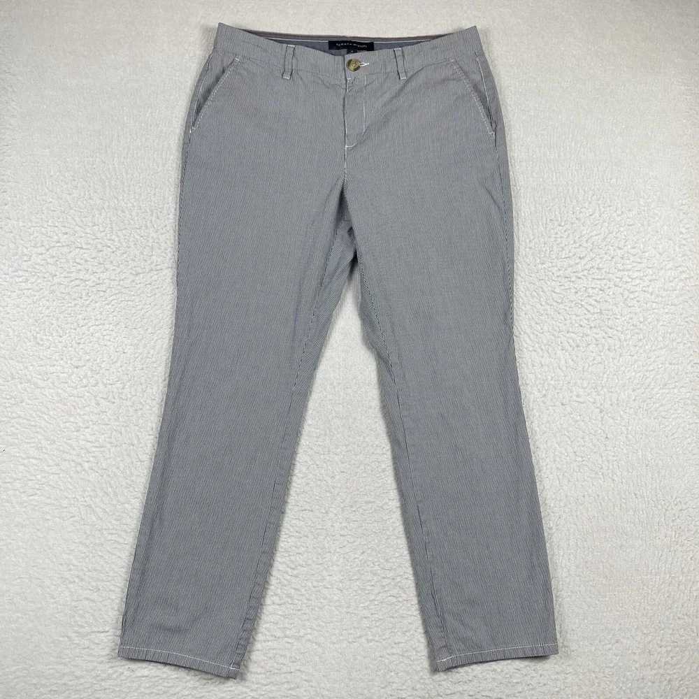 Tommy Hilfiger Pants Womens Size 10 Hickory Stripes‎ Career Workwear Ladies Pant